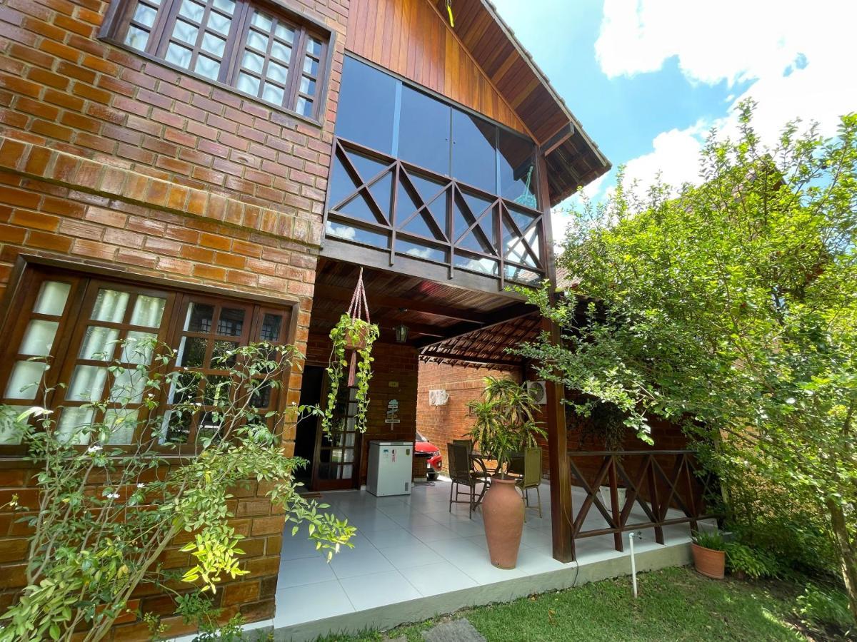 Lindo Chale Em Gravata - Condominio Mont Blanc V المظهر الخارجي الصورة